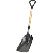 Foxy Manufacturing #2 10-3/4 in W Scoop Shovels, Steel, 43-1/2 in L Handle 7393